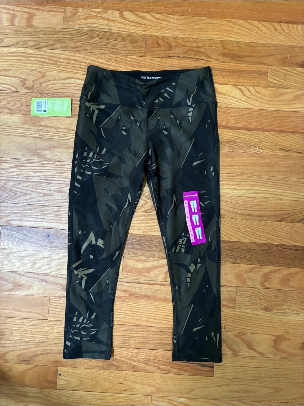 Marika  Black Olive Camo Active Leggings